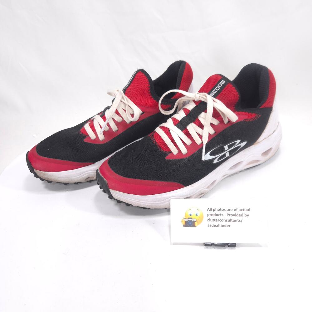 Boombah Turf Athletic Shoe Womens Size 7.5 MBB-0801201W-087 Black Red White
